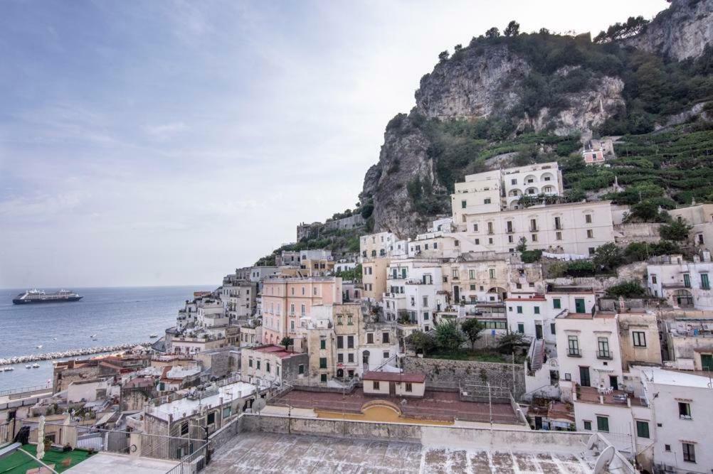 La Casa Del Capitano Apartman Atrani Kültér fotó